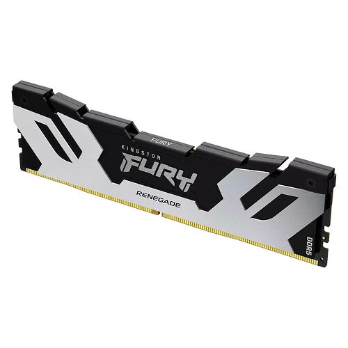 DDR5 Kingston Fury Renegade Noir/Argent - 48 Go (2 x 24 Go) - 8000 MHz - CAS 38