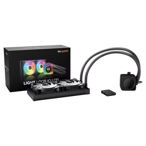 be quiet! Light Loop IO LCD Noir - 240 mm