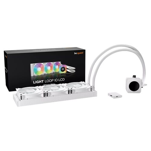 be quiet! Light Loop IO LCD Blanc - 360 mm