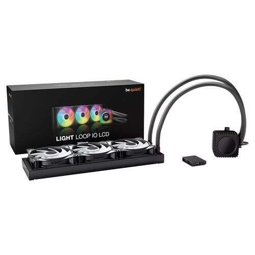 be quiet! Light Loop IO LCD Noir - 360 mm