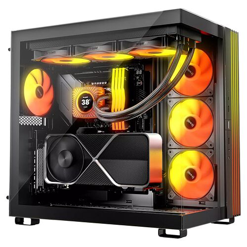 be quiet! Light Loop IO LCD Noir - 360 mm