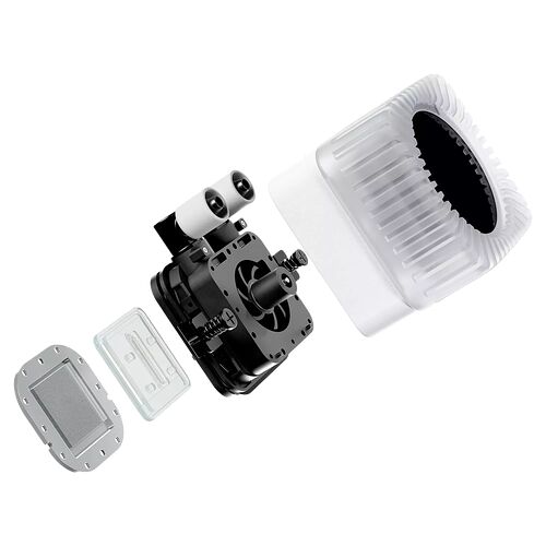 be quiet! Light Loop IO LCD Blanc - 240 mm