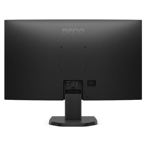 L'arrière d'un écran BenQ noir montrant les ports de connexion et le pied de support.