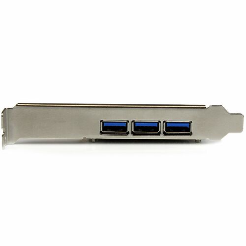 Équerre d'alimentation d'une carte graphique avec trois ports de sortie DisplayPort.