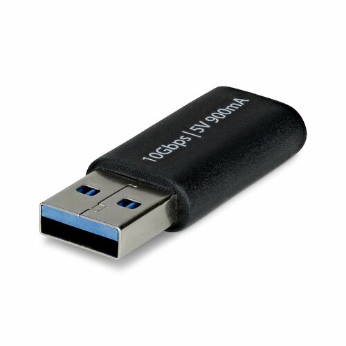 Clé USB avec connecteur USB-A, affichant une vitesse de 10Gbps et une intensité de 5V 900mA.