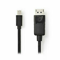 Câble USB mâle vers USB mâle de couleur noire.