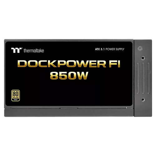 Bloc d'alimentation Thermaltake Dockpower FI 850W, certifié 80 Plus Gold et compatible avec la norme ATX 3.1.