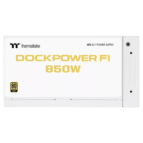 Bloc d'alimentation Thermaltake Dockpower FI 850W, certifié 80 Plus Gold, au format ATX 3.1.