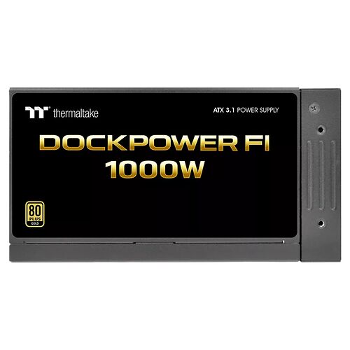 Bloc d'alimentation Thermaltake Dockpower FI de 1000W, certifié 80 Plus Gold et compatible avec la norme ATX 3.1.