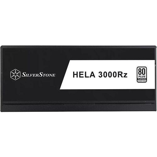 Bloc d'alimentation SilverStone Hela 3000Rz avec certification 80 Plus Platinum.