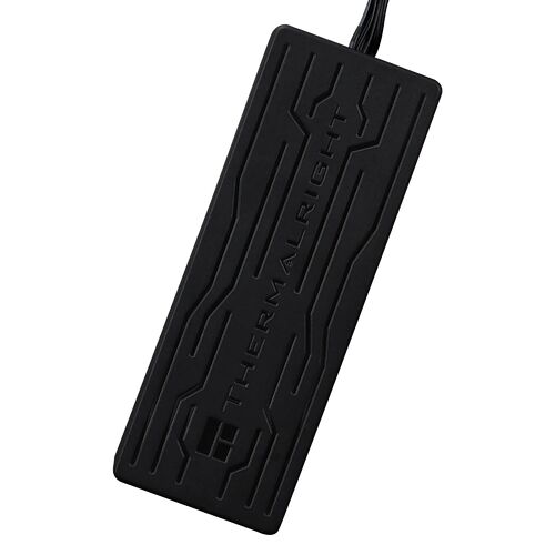 Bloc de contrôle de ventilateur Thermalright noir avec un design texturé.