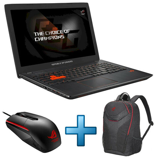 Asus ROG Strix GL553VD-DM1150T + Pack d'accessoires
