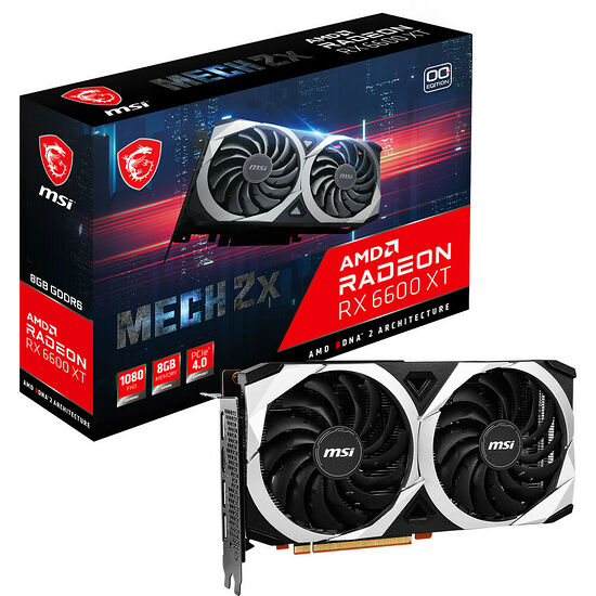 MSI Radeon RX 6600 XT MECH 2X 8G OC