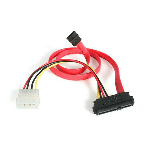 Câble adaptateur SAS vers SATA + Molex - 46 cm - Startech
