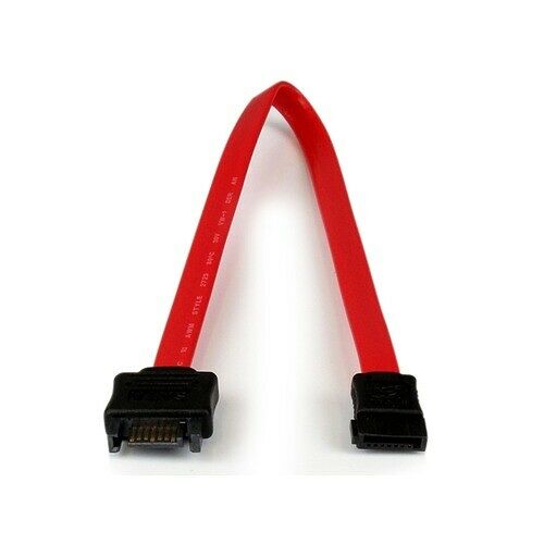Startech Câble d'extension SATA - Rouge - 30 cm