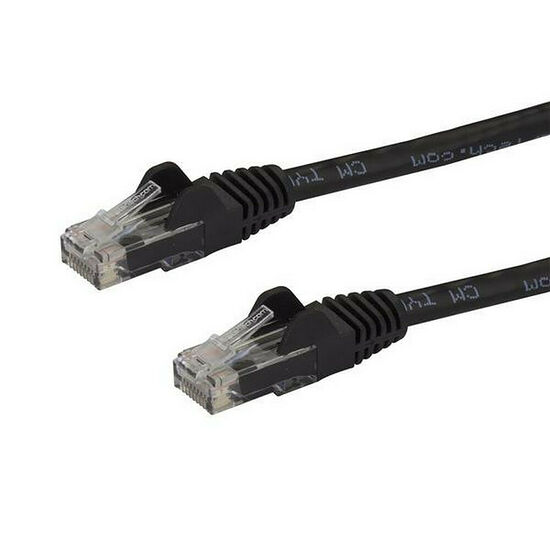 Câble ethernet RJ45 CAT5e U/UTP - Noir - 30 cm