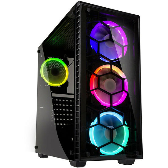 Kolink Observatory RGB Tempered Glass - Noir