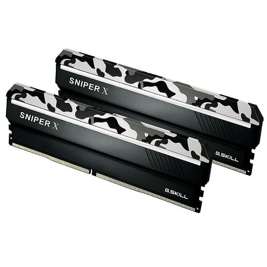 DDR4 G.Skill Sniper X Urban Camo - 32 Go (2 x 16 Go) 3000 MHz - CAS 16