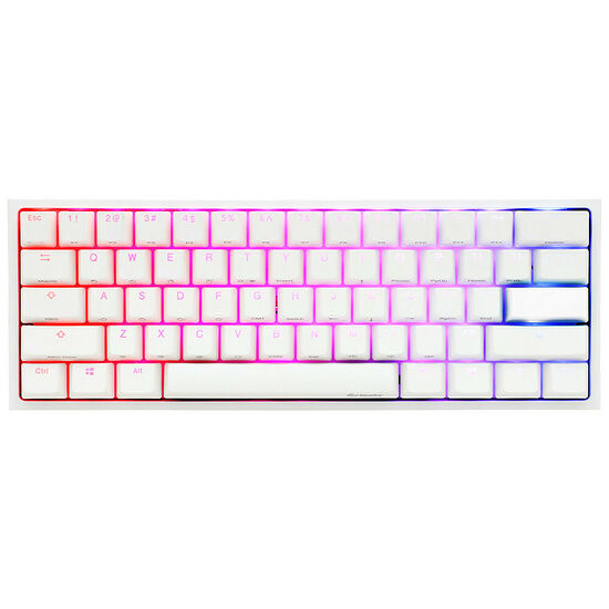 Ducky Channel One 2 Mini RGB Blanc (Cherry MX Brown) (AZERTY)