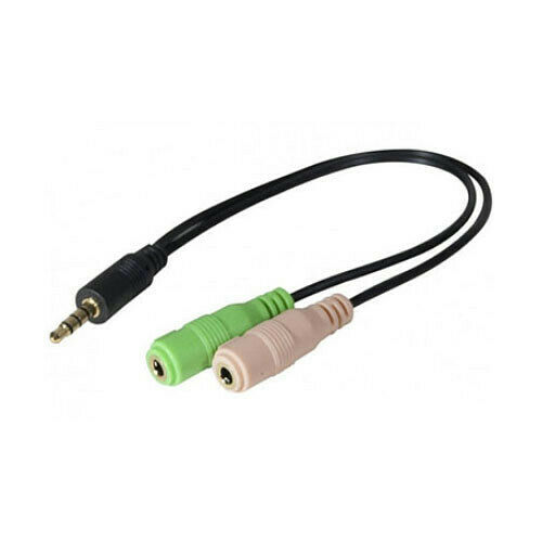 Adaptateur casque/micro vers port Jack 3.5 mm