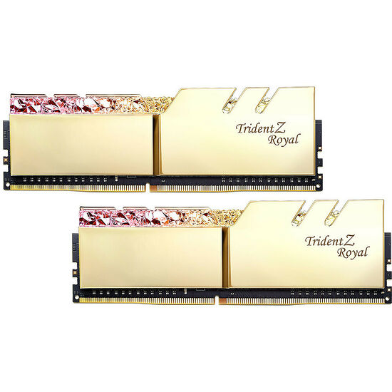 DDR4 G.Skill Trident Z Royal Or - 32 Go (2 x 16 Go) 3600 MHz - CAS 19