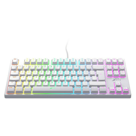 Xtrfy K4 TKL RGB Blanc (Switchs Kailh Red) (AZERTY)