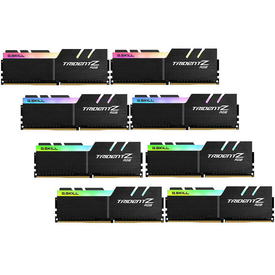 DDR4 G.Skill Trident Z RGB - 256 Go (8 x 32 Go) 3600 MHz - CAS 18