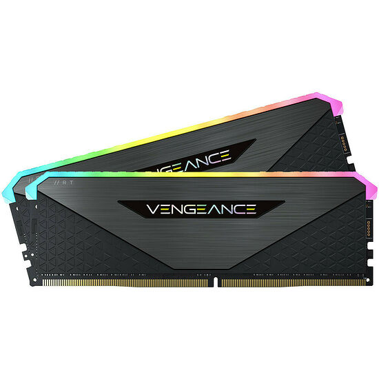DDR4 Corsair Vengeance RGB RT Noir - 32 Go (2 x 16 Go) 3600 MHz - CAS 16