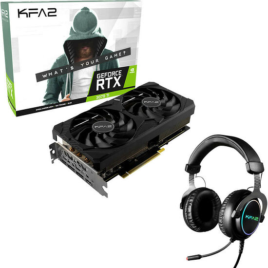 KFA2 GeForce RTX 3070 Ti (1-Click OC) (LHR) + SONAR-01