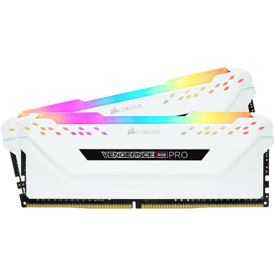 DDR4 Corsair Vengeance RGB PRO Blanc - 16 Go (2 x 8 Go) 3000 MHz - CAS 15