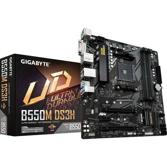 Gigabyte B550M DS3H (déjà compatible Ryzen 5XXX)