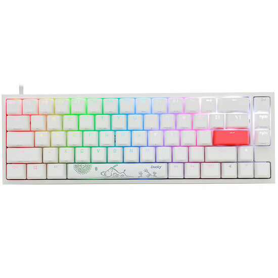 Ducky Channel One 2 SF RGB Blanc (MX RGB Black) (AZERTY)