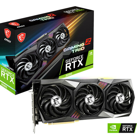 MSI GeForce RTX 3080 GAMING Z TRIO (LHR)
