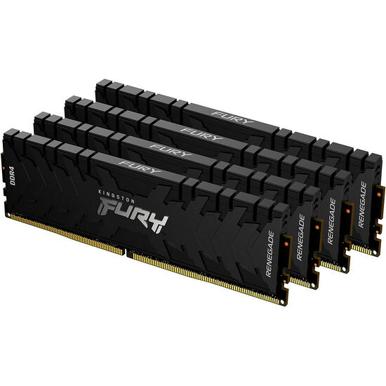 DDR4 Kingston Fury Renegade - 128 Go (4 x 32 Go) 3600 MHz - CAS 18