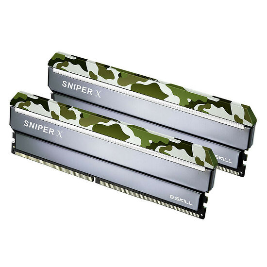 DDR4 G.Skill Sniper X Classic Camo - 16 Go (2 x 8 Go) 3200 MHz - CAS 16