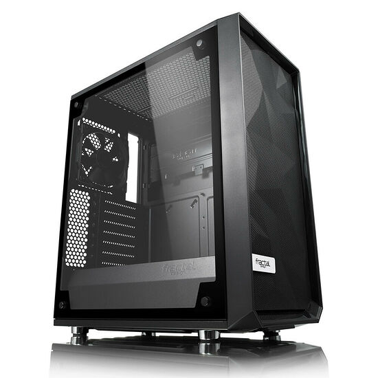 Fractal Design Meshify C Tempered Glass Clear - Noir