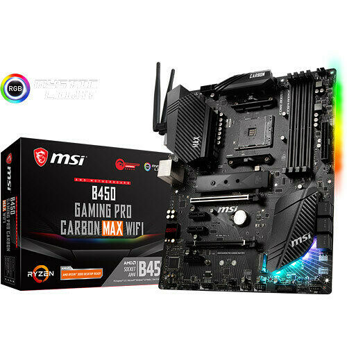 MSI B450 GAMING PRO CARBON MAX WIFI