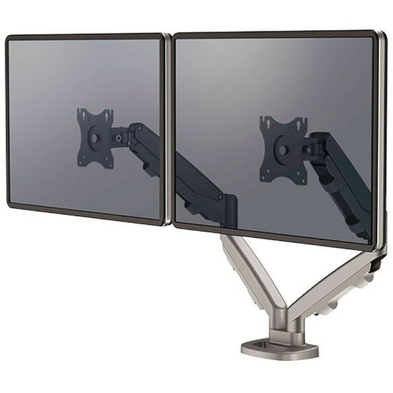 Fellowes Bras double écran EPPA - Argent