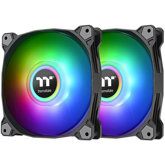 Thermaltake Pure Duo 14 ARGB Sync - 140 mm - Noir (Pack de 2)