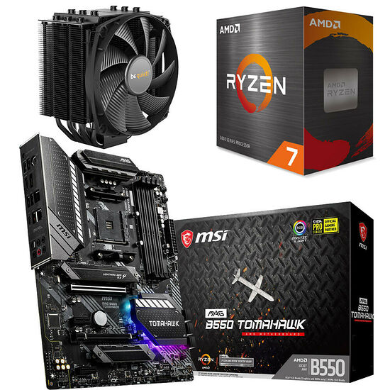 Kit évo Ryzen 7 5800X (3.8 GHz) + MSI MAG B550 Tomahawk + Dark Rock 4