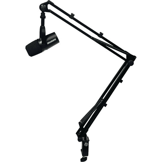 Shure MV7-K + Bras Articulé