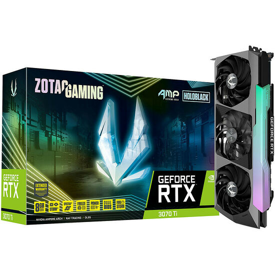 Zotac Gaming GeForce RTX 3070 Ti AMP EXTREME HOLO (LHR)