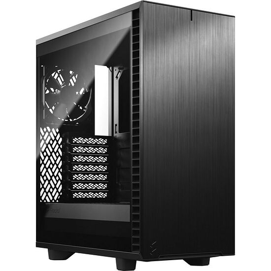 Fractal Design Define 7 Compact Tempered Glass - Noir