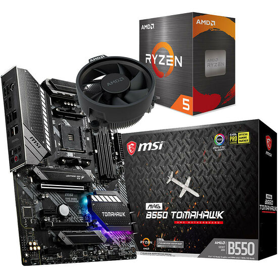 Duo Ryzen 5 5600X + MSI MAG B550 Tomahawk