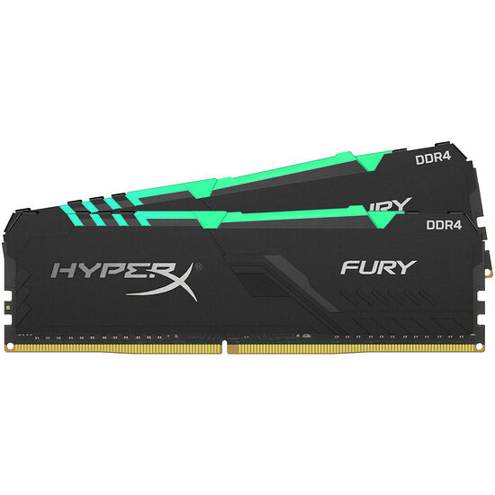 DDR4 HyperX Fury RGB - 16 Go (2 x 8 Go) 3600 MHz - CAS 17