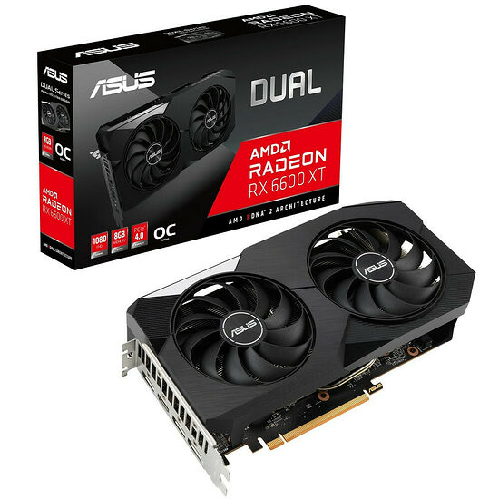 Asus Radeon RX 6600 XT DUAL O8G