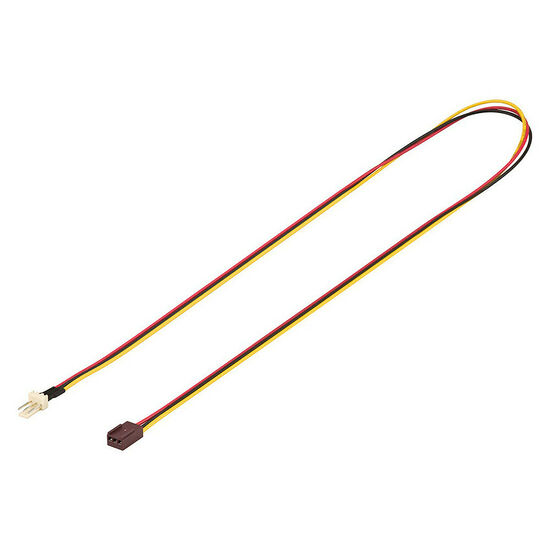 Rallonge d'alimentation pour ventilateur 3 broches - 60 cm