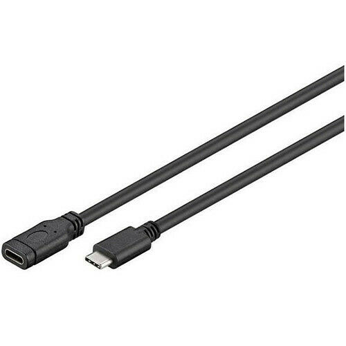 Goobay Rallonge USB 3.0 Type-C - Noir - 1 m