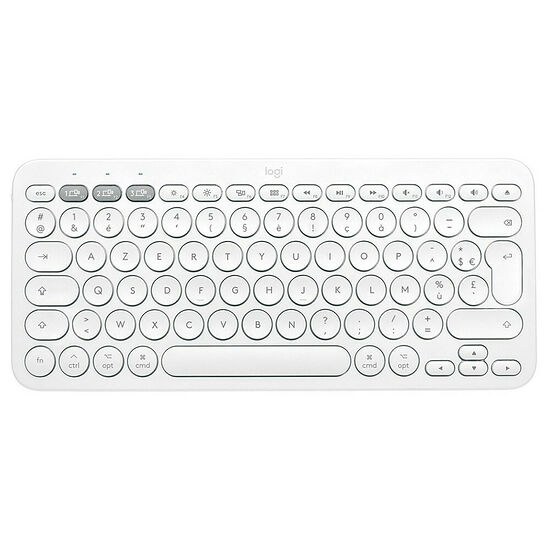 Logitech K380 Multi-Device Bluetooth Keyboard for Mac (Blanc)