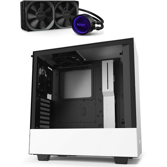NZXT H511 (Blanc) + Kraken X53